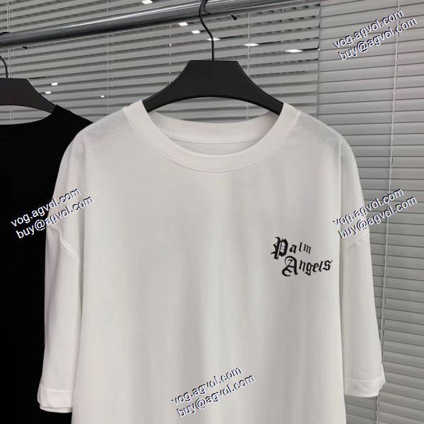 耐久性に優れ 2020秋冬 ココナッツの木 半袖Tシャツ パーム エンジェルス Palm Angels コピー 2色可選
